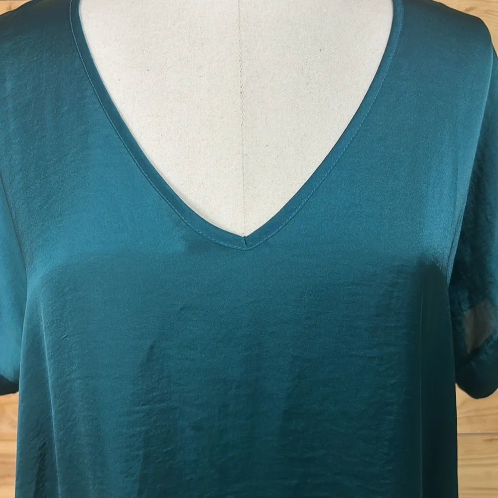 EUC tutu & lilli Wimberley silky polyester tunic top casual dress Roomy L/XL